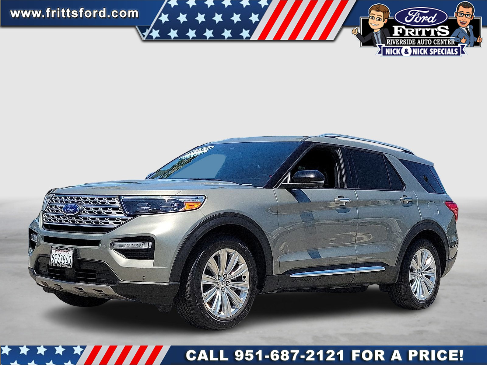 Certified 2020 Ford Explorer Limited RWD image 1
