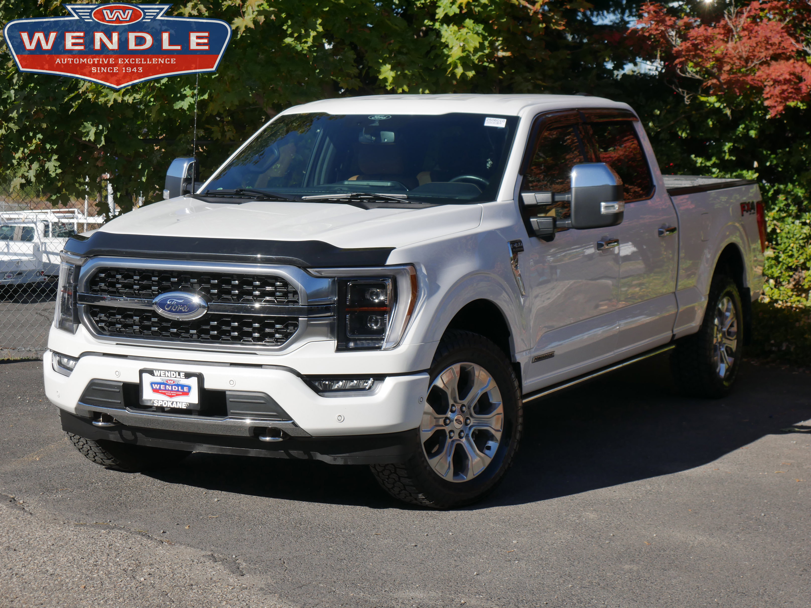 Certified 2022 Ford F150 Platinum w/ Max Trailer Tow Package