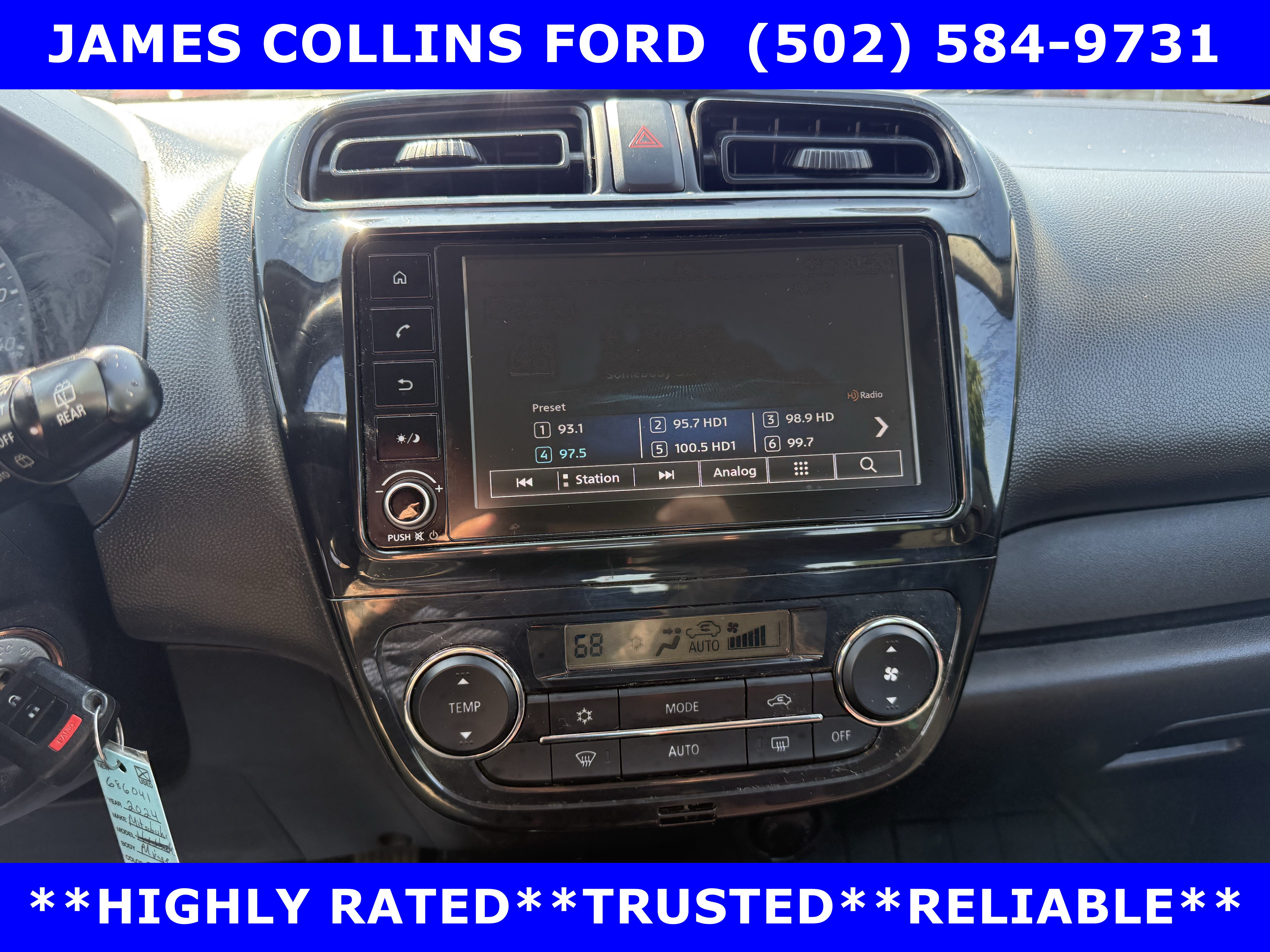 Used 2024 Mitsubishi Mirage Black Edition FWD image 21