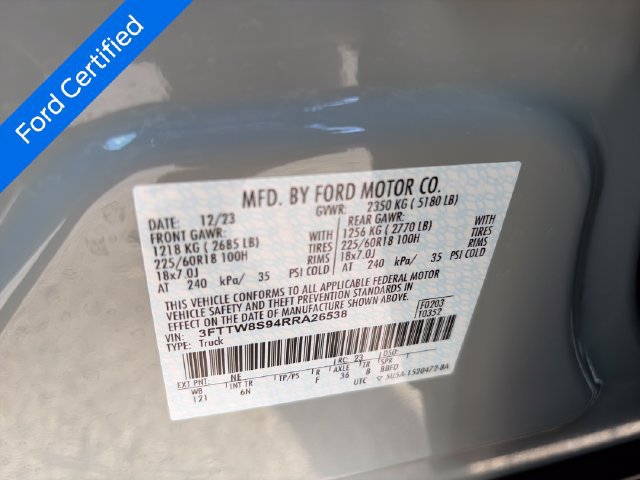 Certified 2024 Ford Maverick Lariat AWD/4WD image 31