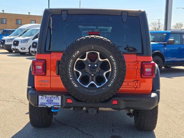 Used 2023 Jeep Wrangler Unlimited Rubicon 4xe w/ Steel Bumper Group AWD/4WD image 3