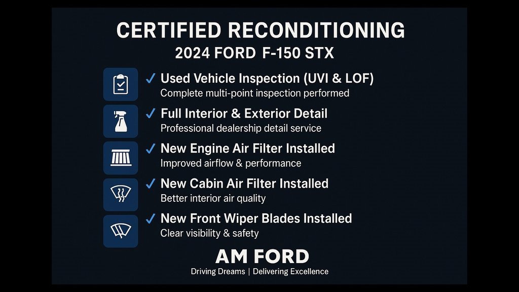 Certified 2024 Ford F150 STX w/ STX Black Appearance Package image 2