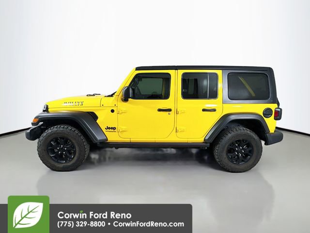 Used 2021 Jeep Wrangler Unlimited Sport AWD/4WD image 4