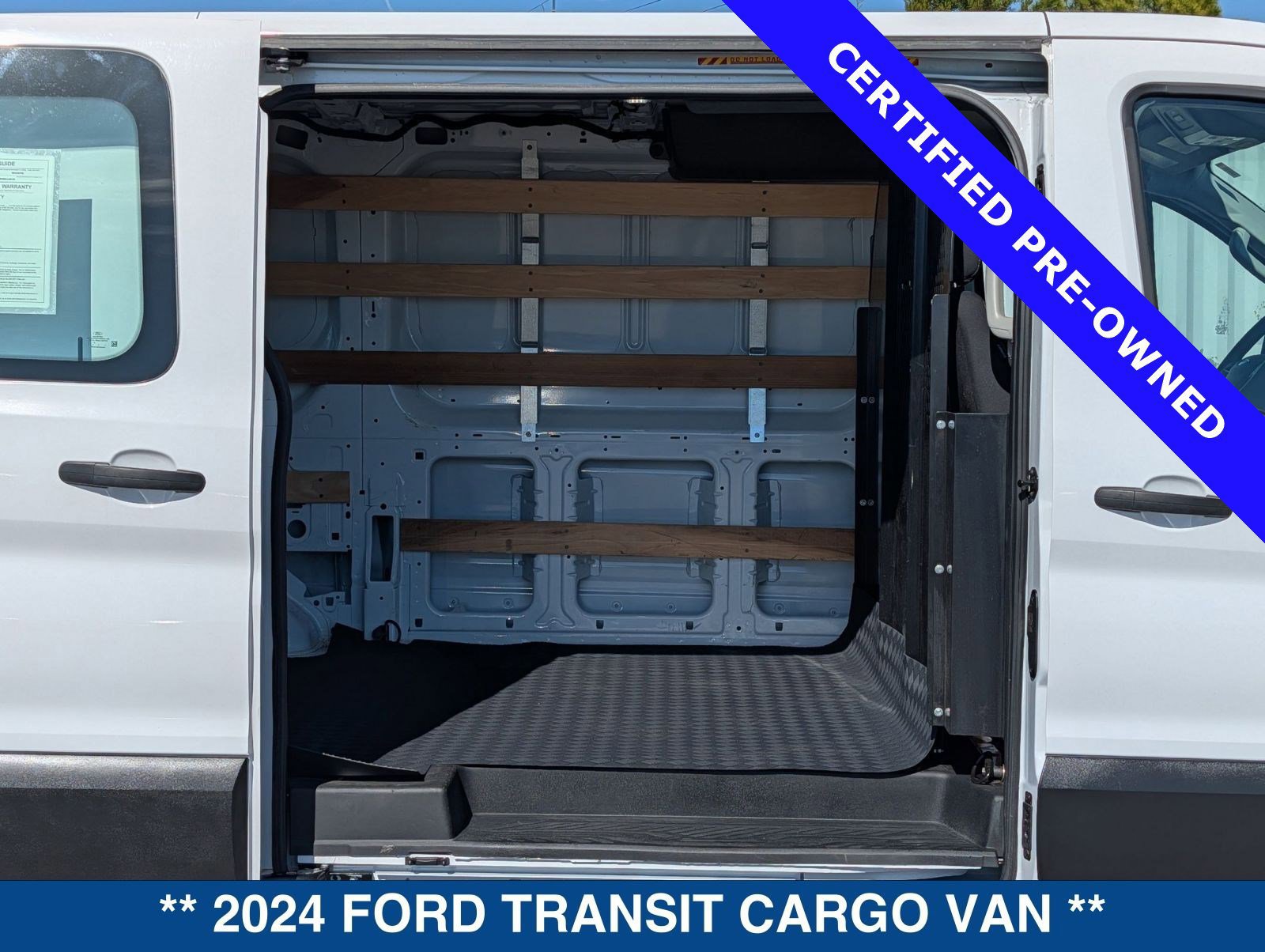 Certified 2024 Ford Transit 250 Low Roof w/ Exterior Upgrade Package image 14