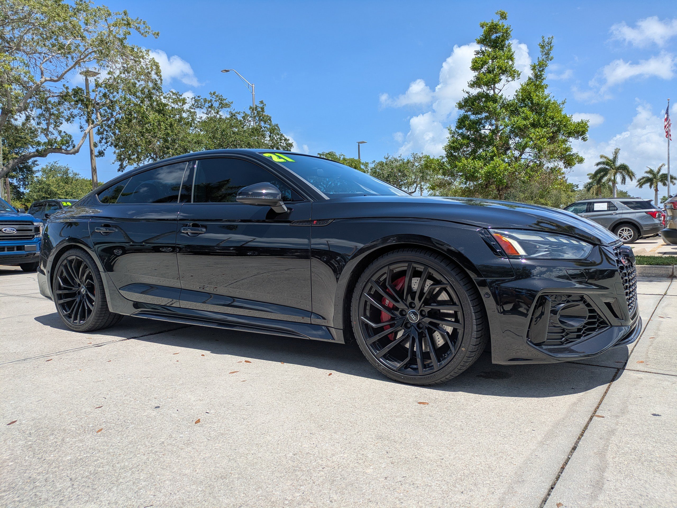 Used 2021 Audi RS 5 Sportback w/ Black Optic Launch Edition AWD/4WD image 2