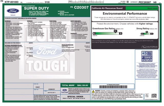 Certified 2023 Ford F450 Lariat w/ Lariat Ultimate Package image 2