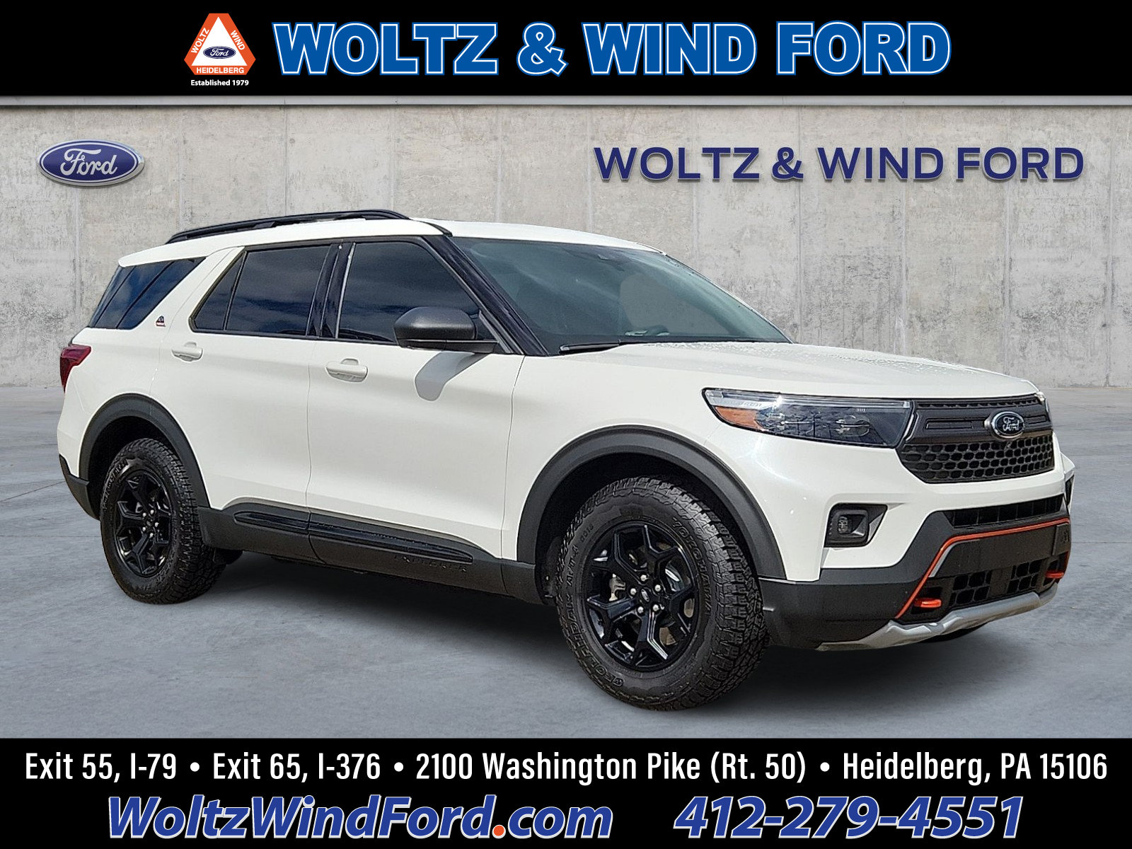 Certified 2022 Ford Explorer Timberline AWD/4WD image 1