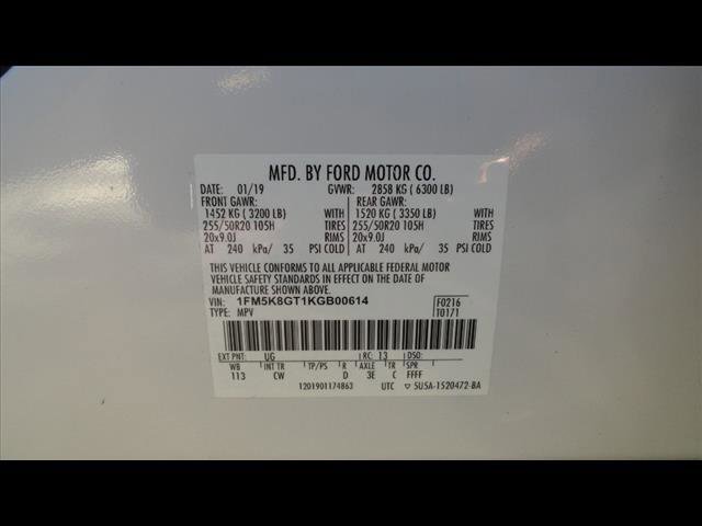 Certified 2019 Ford Explorer Sport w/ Equipment Group 401A image 28