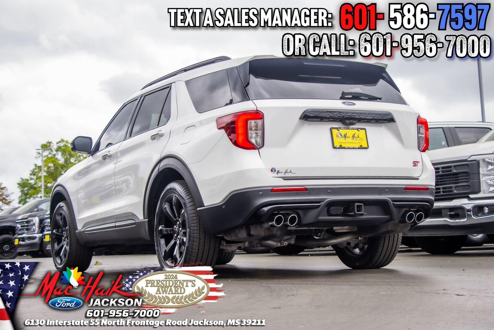 Certified 2021 Ford Explorer ST w/ Equipment Group 401A image 2