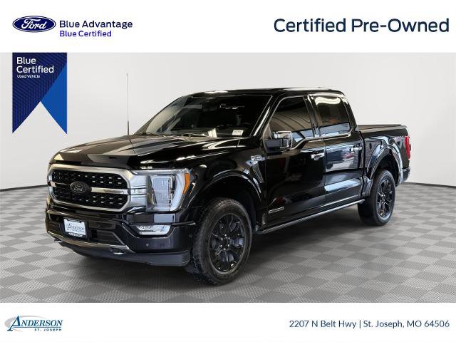 Certified 2021 Ford F150 Platinum w/ Equipment Group 701A High AWD/4WD image 1