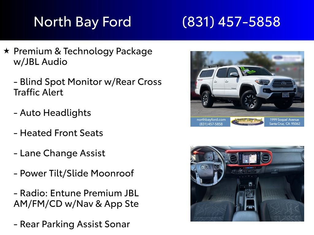 Used 2017 Toyota Tacoma TRD Off-Road AWD/4WD image 8