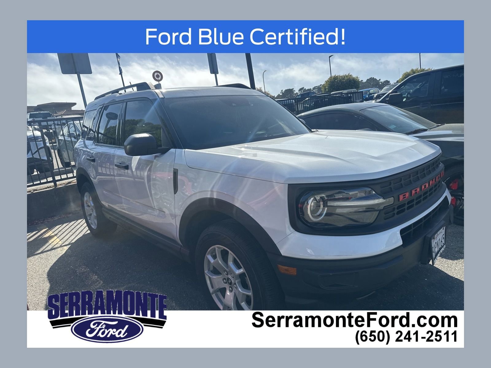 Certified 2022 Ford Bronco Sport