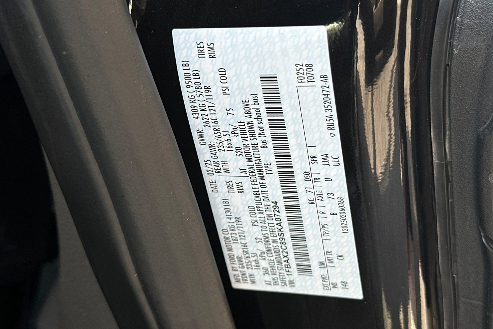 Certified 2025 Ford Transit 350 XLT RWD image 29