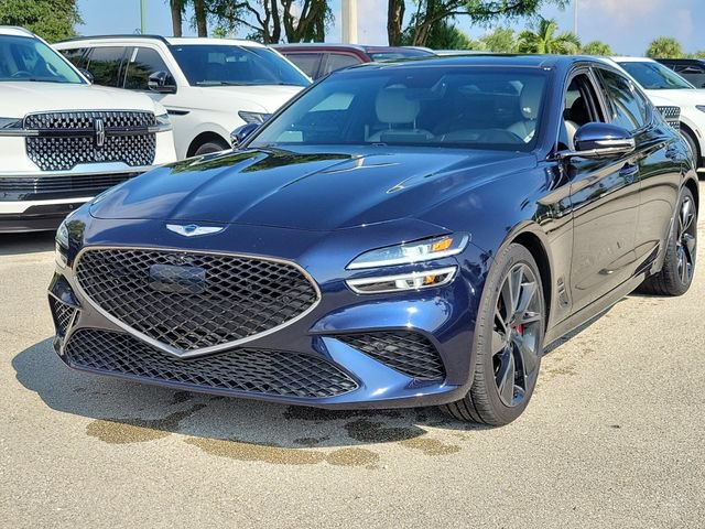 Used 2023 Genesis G70 3.3T w/ Sport Prestige Package RWD image 3