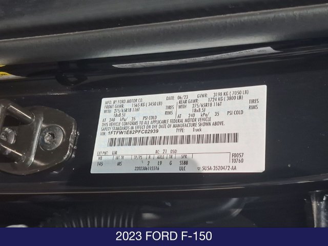 Certified 2023 Ford F150 XLT w/ Equipment Group 301A Mid AWD/4WD image 25