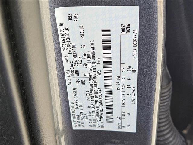 Certified 2021 Ford F150 XLT w/ Equipment Group 302A High RWD image 23