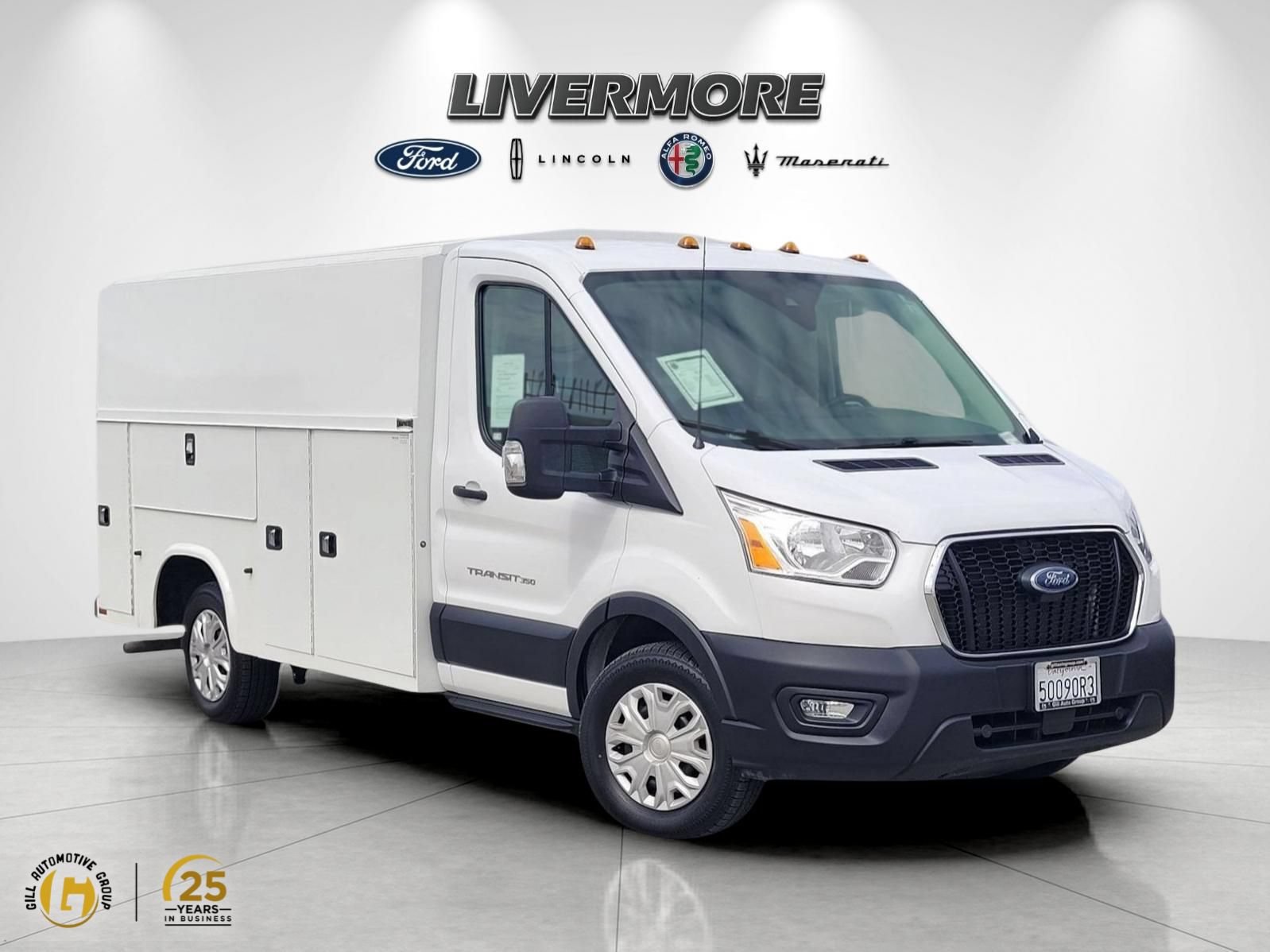 Certified 2022 Ford Transit 350 w/ Interior Upgrade Package RWD image 1