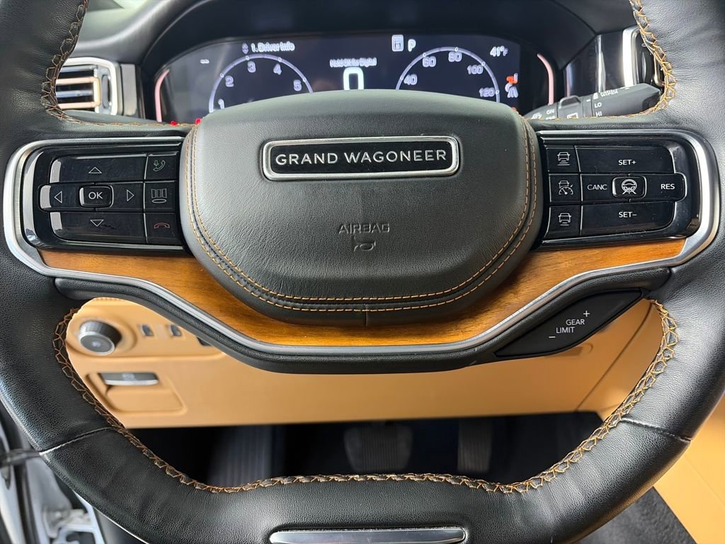 Used 2023 Jeep Grand Wagoneer L Series III w/ Rear Seat Video Group 1 image 16