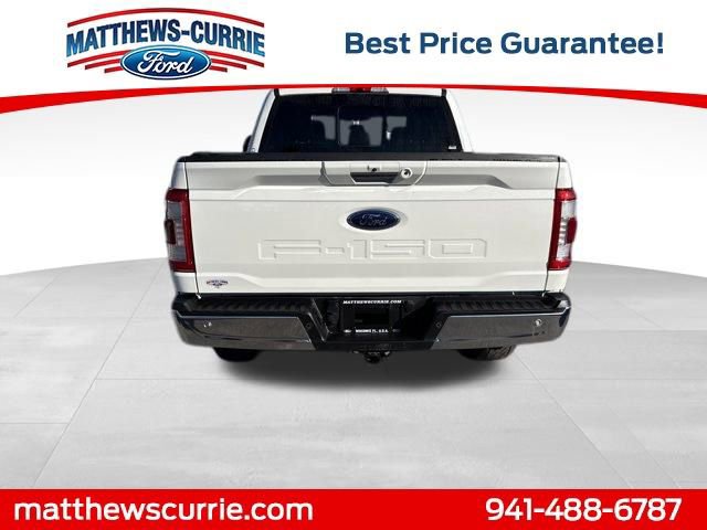 Certified 2022 Ford F150 Lariat w/ Equipment Group 502A High image 3