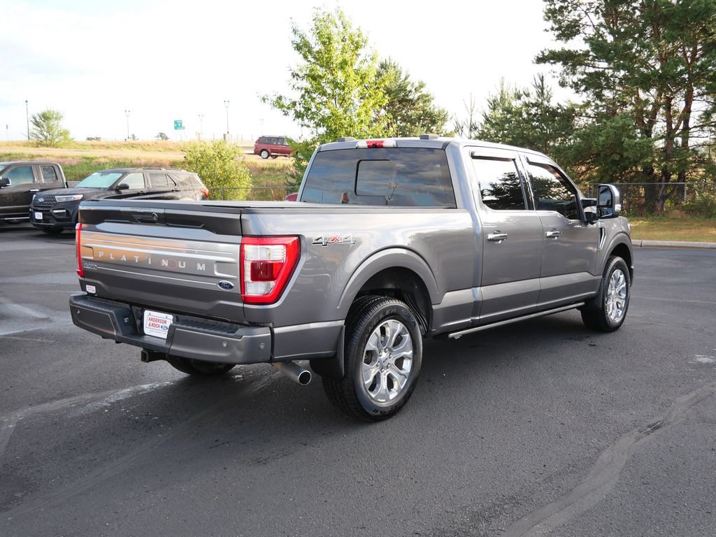 Certified 2021 Ford F150 Platinum w/ Equipment Group 701A High AWD/4WD image 6
