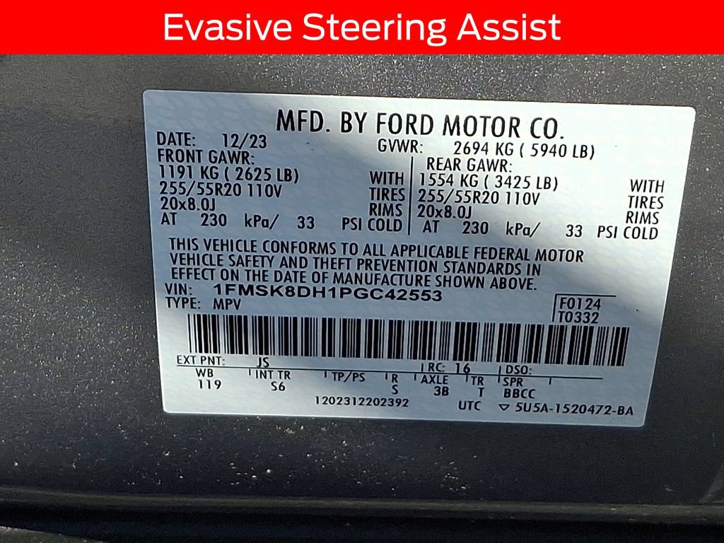 Certified 2023 Ford Explorer XLT w/ Equipment Group 202A AWD/4WD image 27