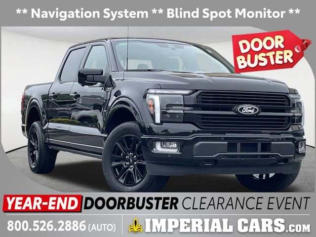 Certified 2024 Ford F150 Platinum w/ FX4 Off-Road Package