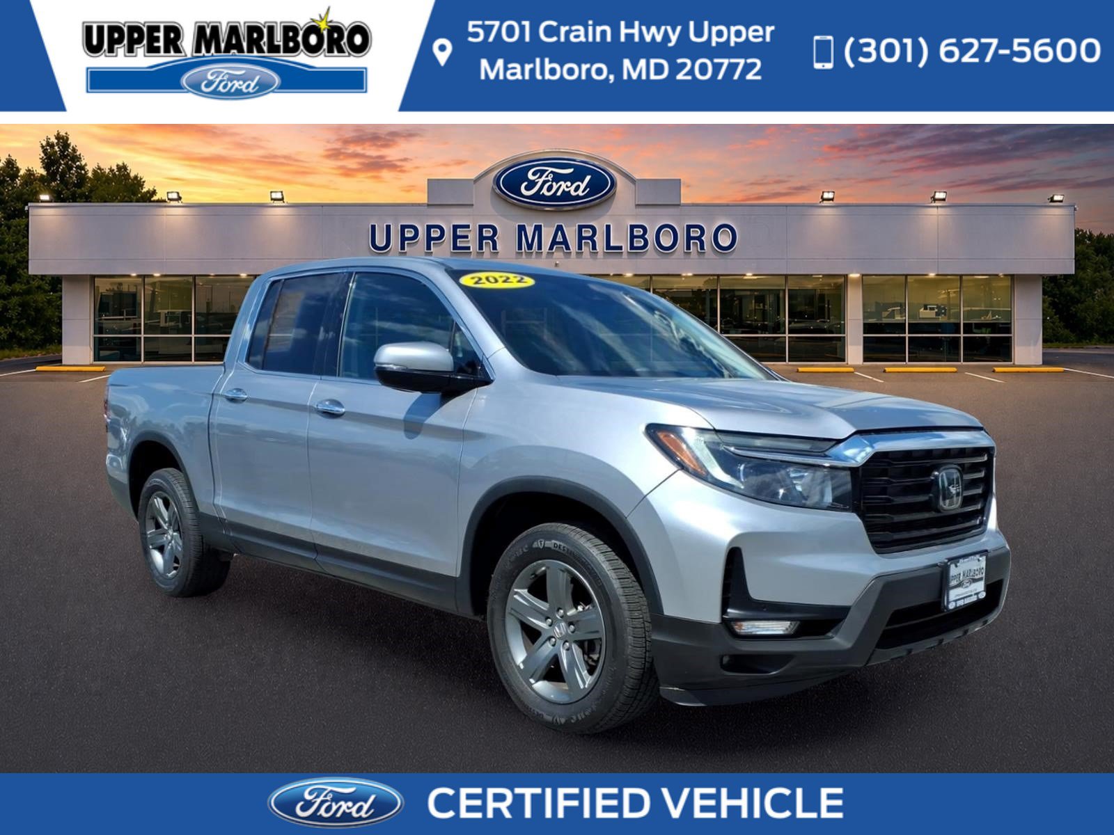 Used 2022 Honda Ridgeline RTL-E