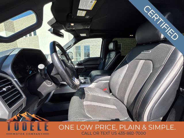 Certified 2019 Ford F150 Platinum w/ Equipment Group 701A Luxury AWD/4WD image 18