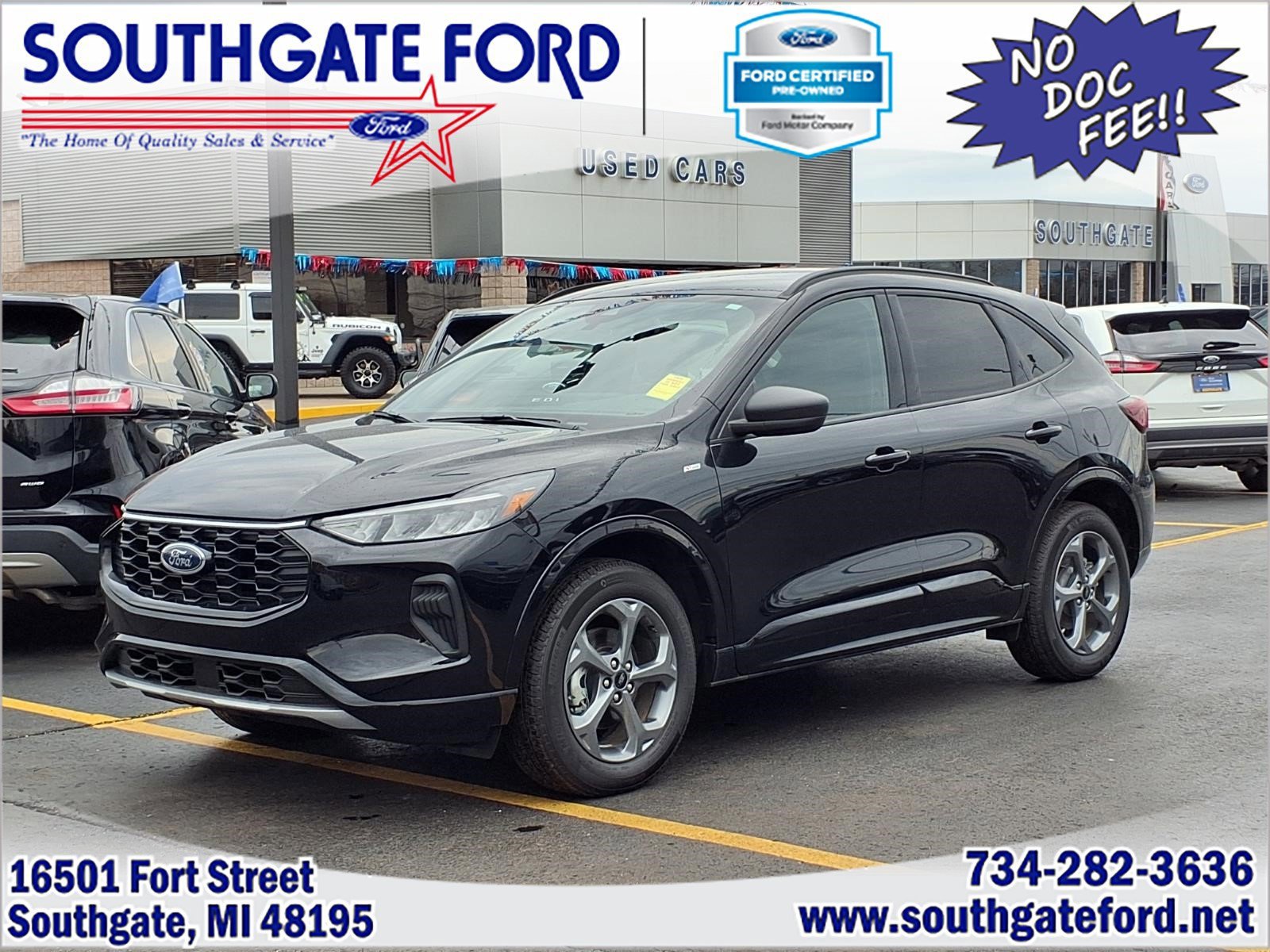 Certified 2024 Ford Escape ST-Line w/ Tech Pack #1 image 1