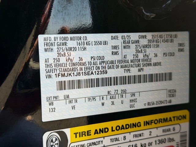 Certified 2025 Ford Expedition Max Active AWD/4WD image 28