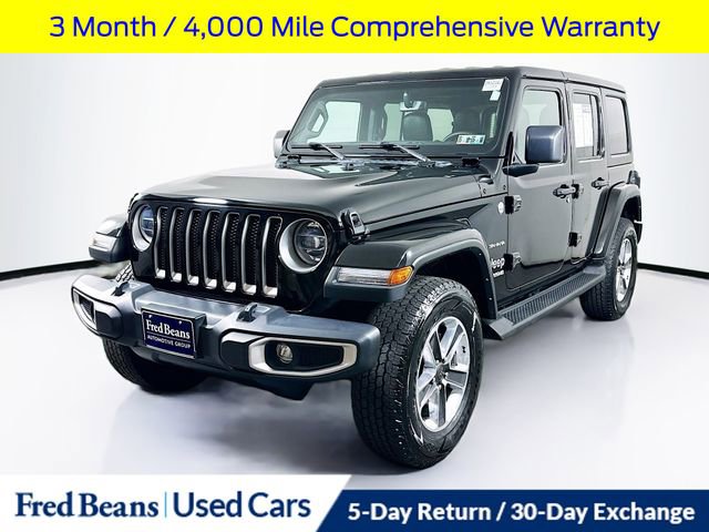 Used 2022 Jeep Wrangler Unlimited Sahara w/ LED Lighting Group image 4