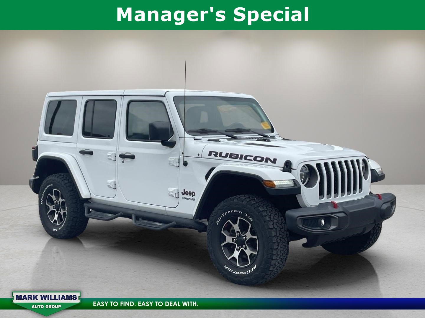 Used 2020 Jeep Wrangler Unlimited Rubicon image 1