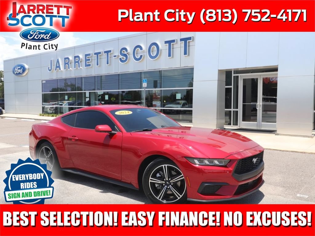 Certified 2024 Ford Mustang Coupe RWD image 1