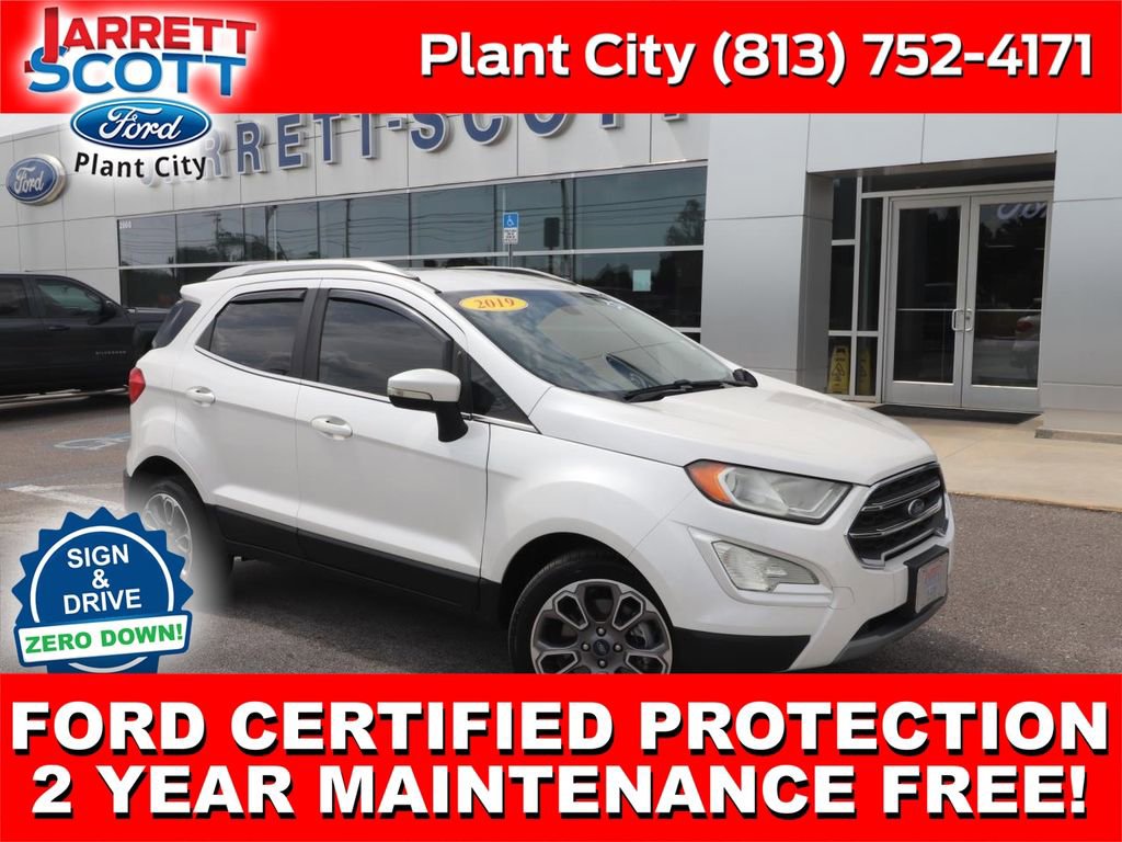 Certified 2019 Ford EcoSport Titanium FWD image 1