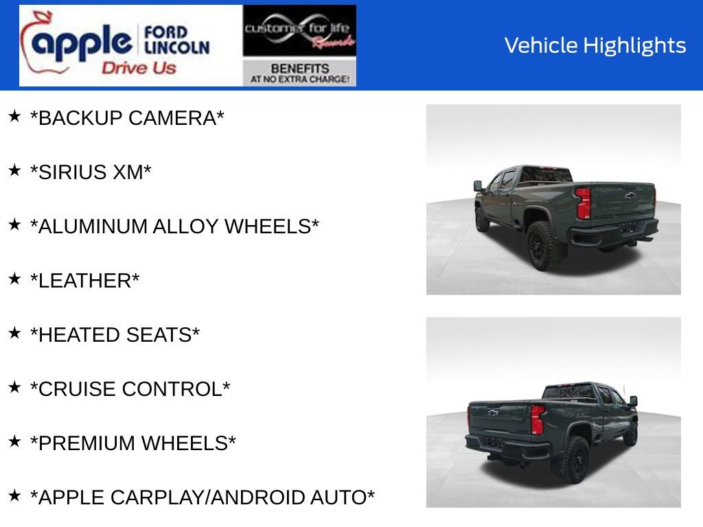 Used 2025 Chevrolet Silverado 2500 ZR2 w/ Technology Package image 11