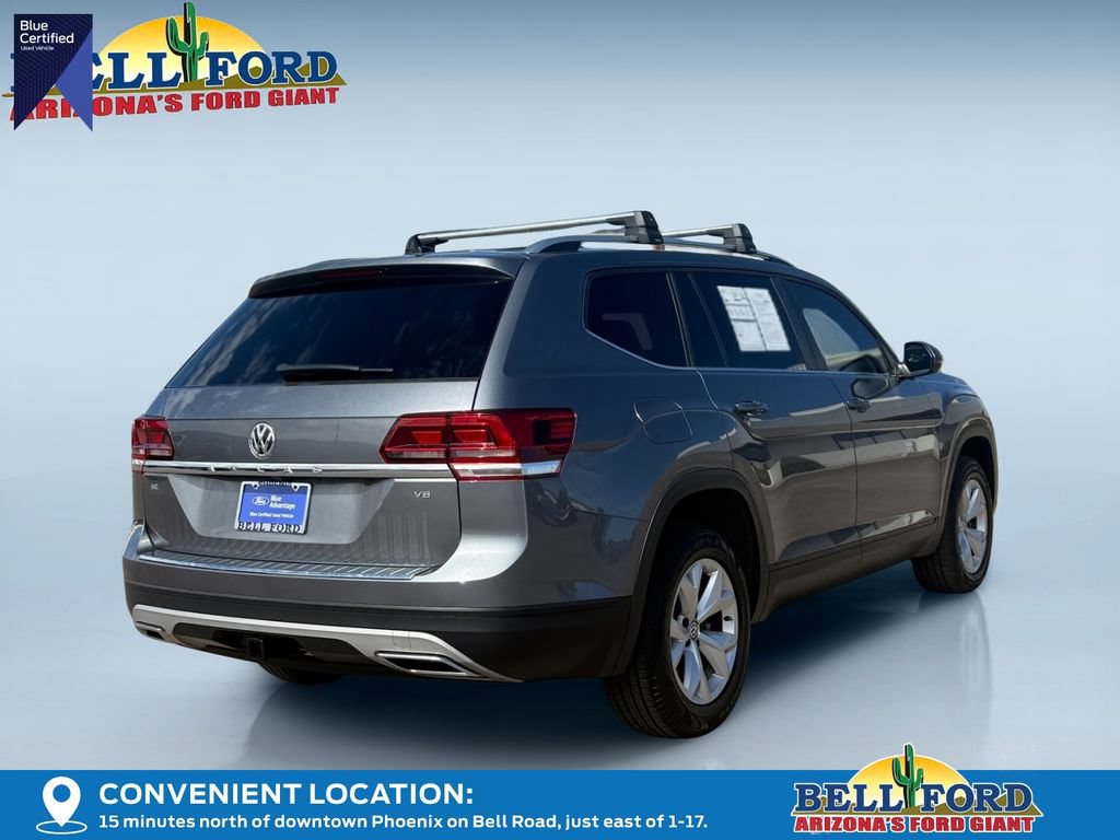 Used 2019 Volkswagen Atlas SE w/ Towing Package FWD image 3