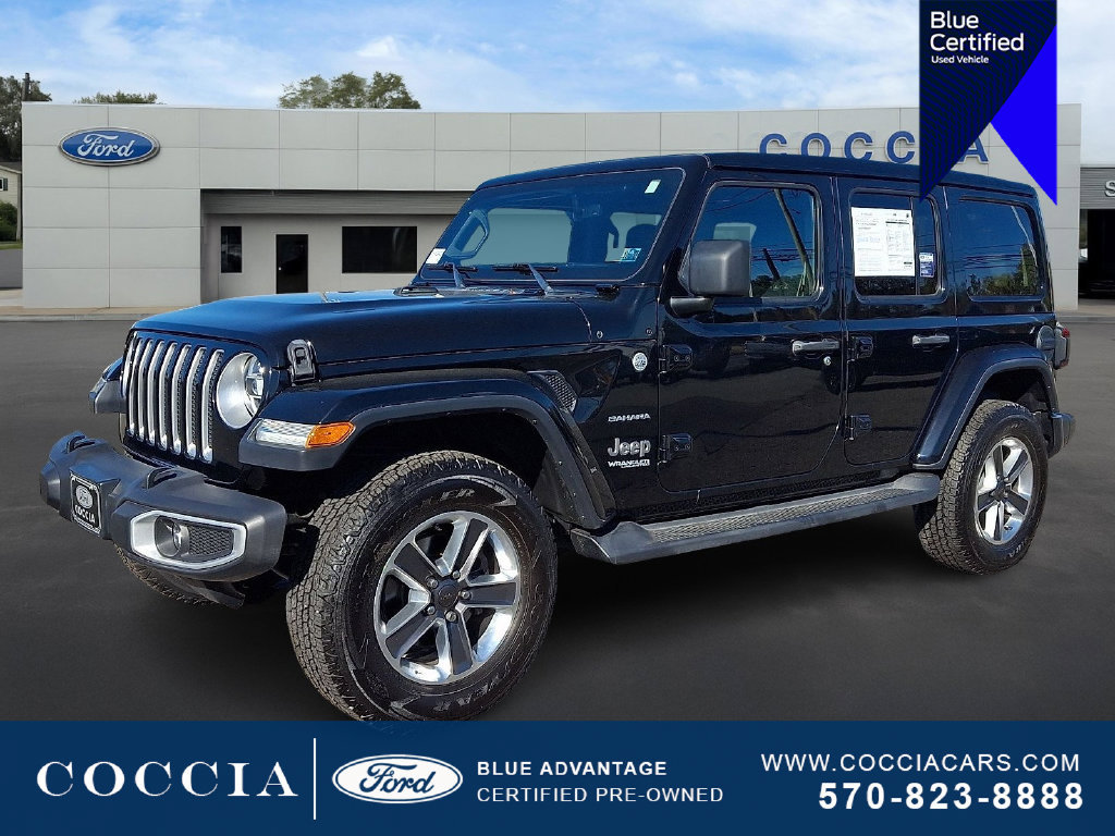 Used 2020 Jeep Wrangler Unlimited Sahara AWD/4WD image 1