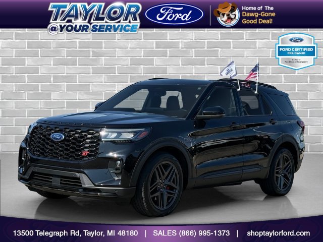 Certified 2025 Ford Explorer ST AWD/4WD image 1