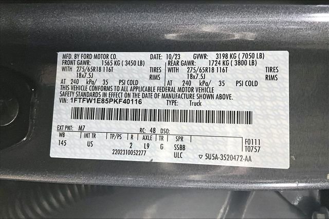 Certified 2023 Ford F150 XLT w/ Equipment Group 302A High image 19