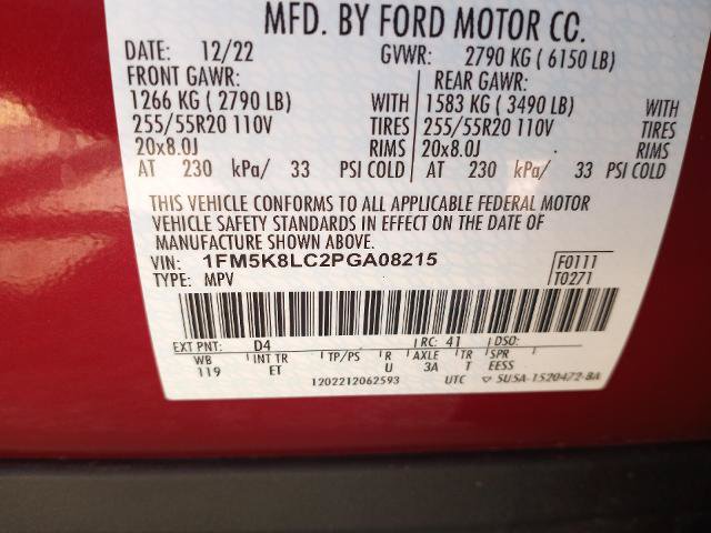 Certified 2023 Ford Explorer King Ranch w/ Technology Package AWD/4WD image 13