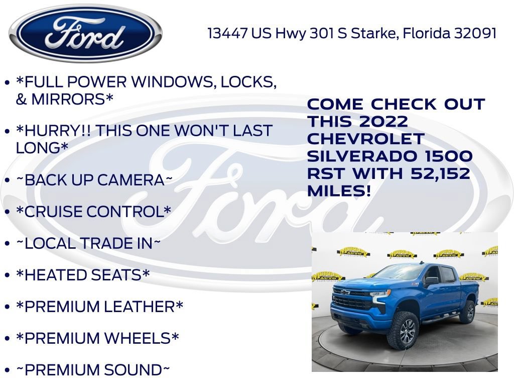 Used 2022 Chevrolet Silverado 1500 RST AWD/4WD image 10