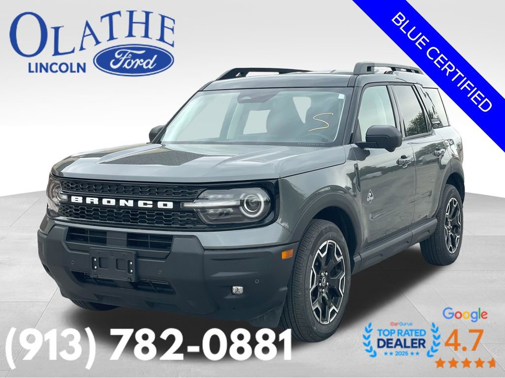 Certified 2025 Ford Bronco Sport Outer Banks w/ Outer Banks Tech Package+ AWD/4WD image 1