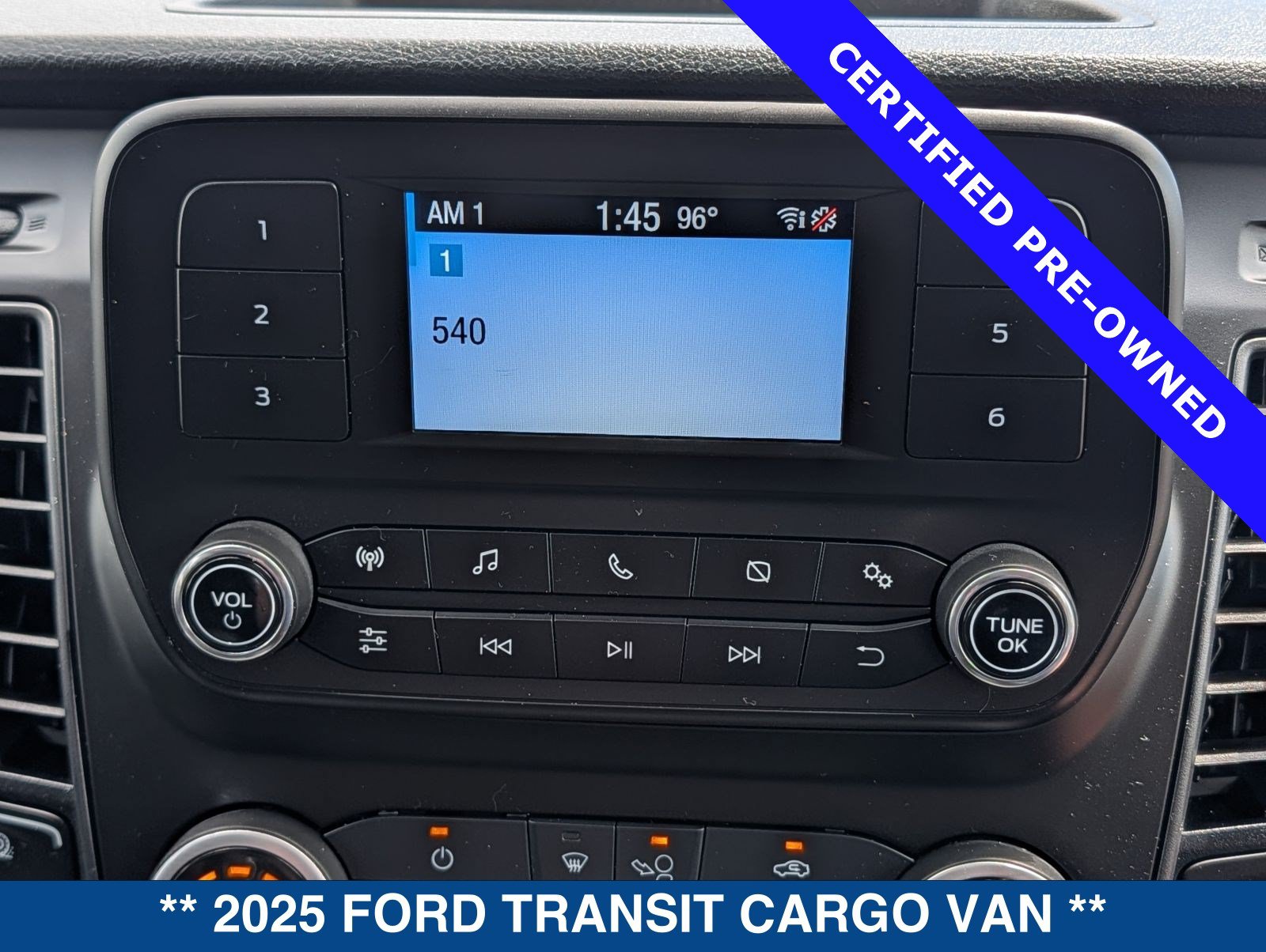 Certified 2025 Ford Transit 250 Low Roof w/ Exterior Upgrade Package RWD image 21
