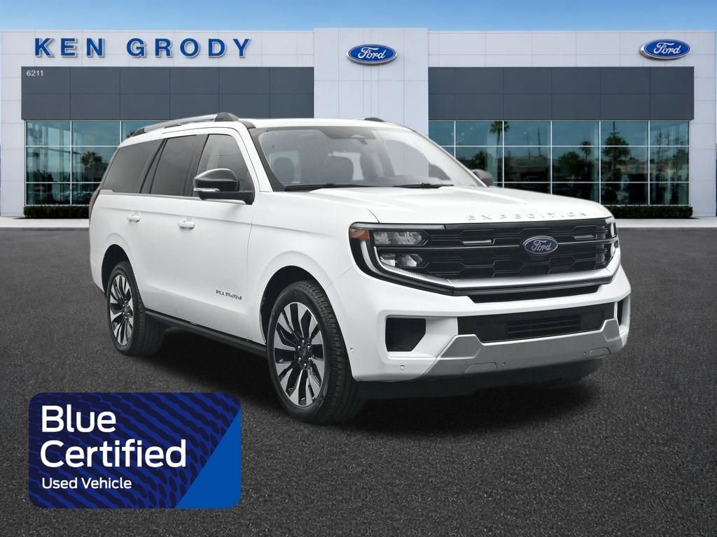 Certified 2025 Ford Expedition Platinum w/ Driver's Package