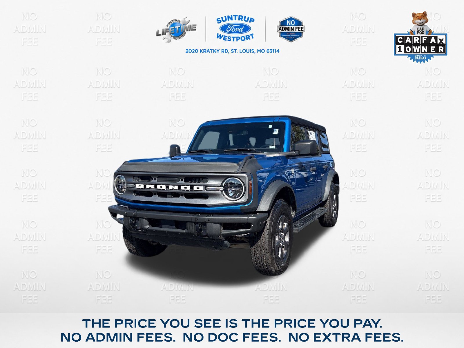 Certified 2023 Ford Bronco Big Bend AWD/4WD 360° Tour
