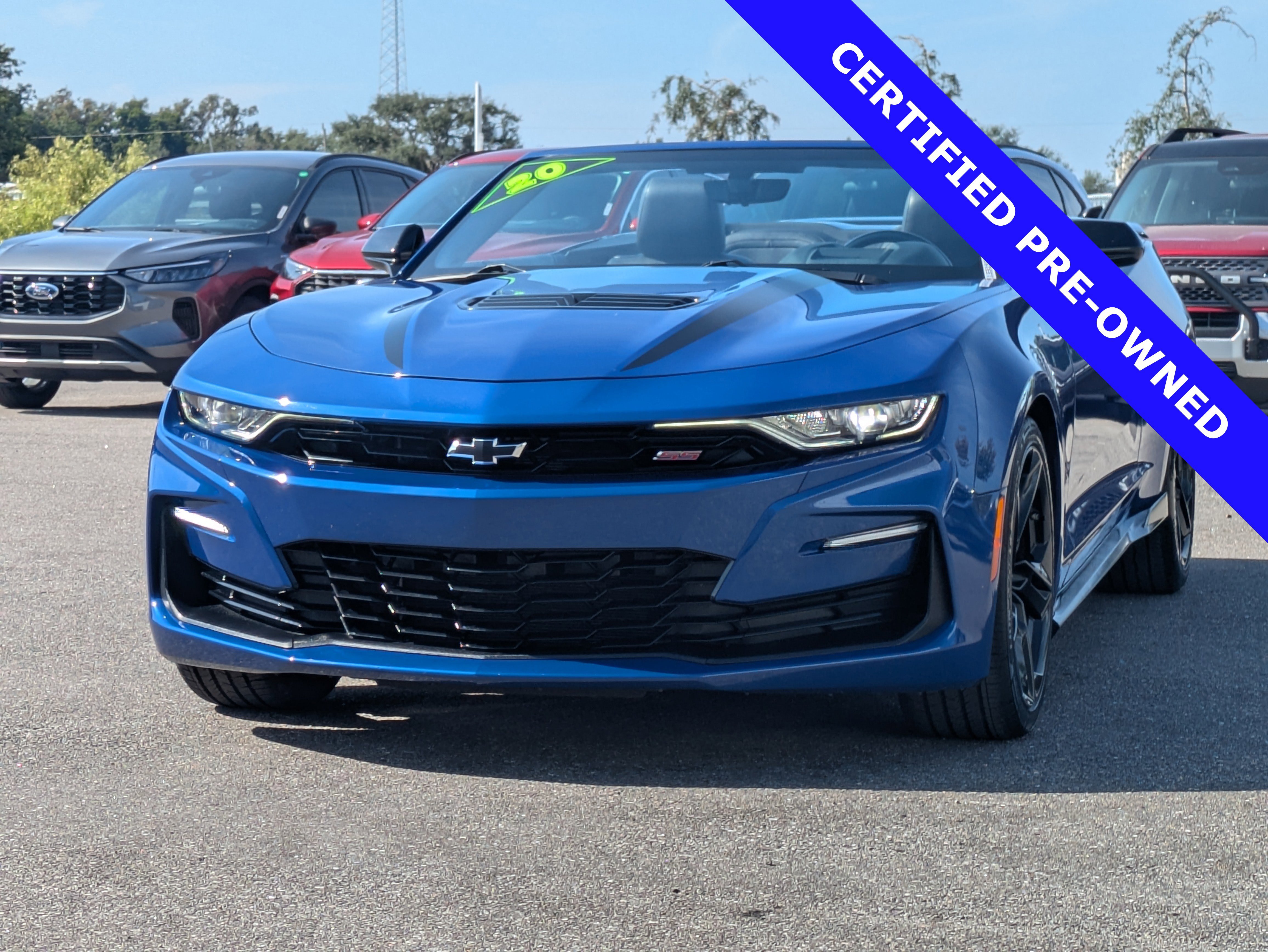 Used 2020 Chevrolet Camaro SS w/ LPO, Camaro Logo Package image 7