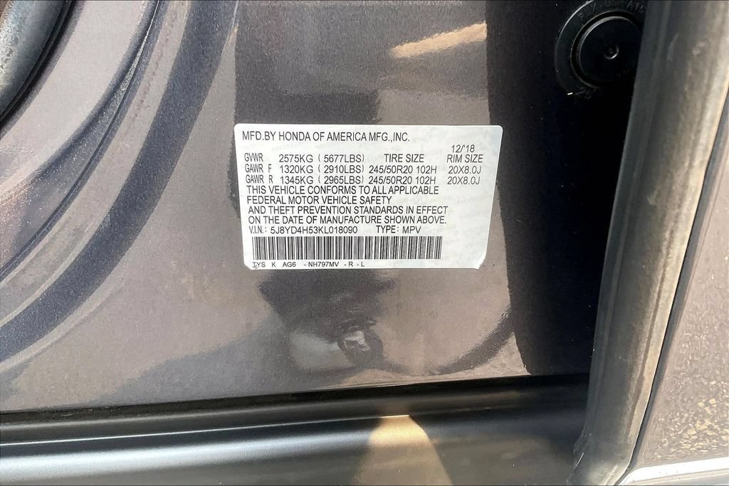 Used 2019 Acura MDX SH-AWD w/ Technology Package image 33