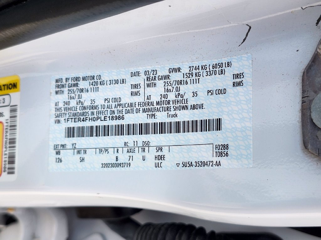 Certified 2023 Ford Ranger XL AWD/4WD image 31