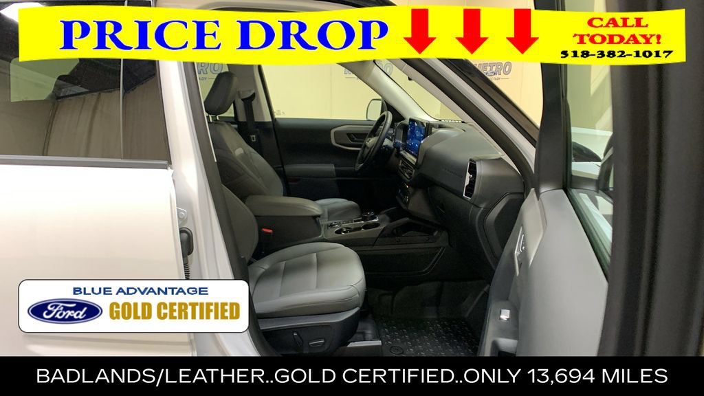 Certified 2025 Ford Bronco Sport Badlands w/ Badlands Tech Package AWD/4WD image 12