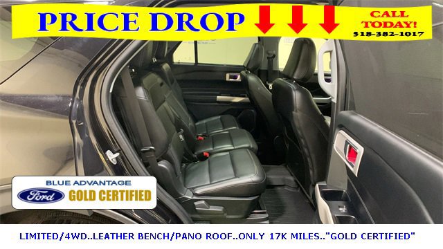 Certified 2022 Ford Explorer Limited w/ Equipment Group 301A image 18